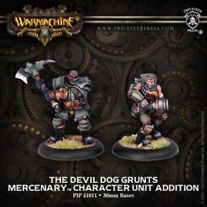 Warmachine: Mercenaries (41011): Devil Dogs Grunts [SALE] 