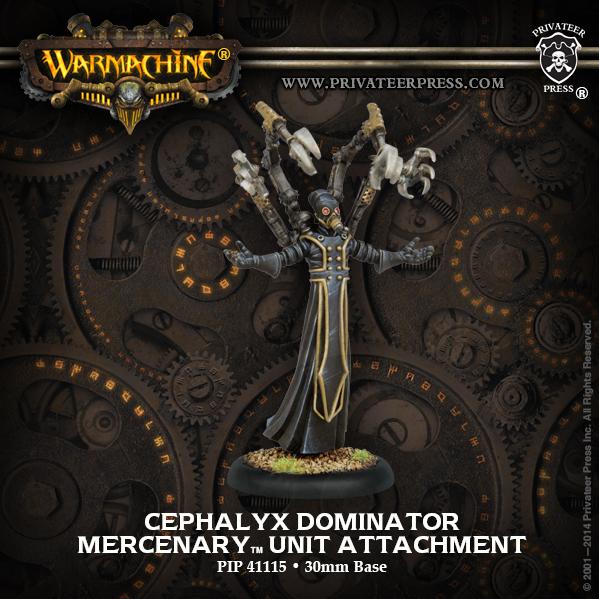 Warmachine: Mercenaries (41115): Cephalyx Dominator 