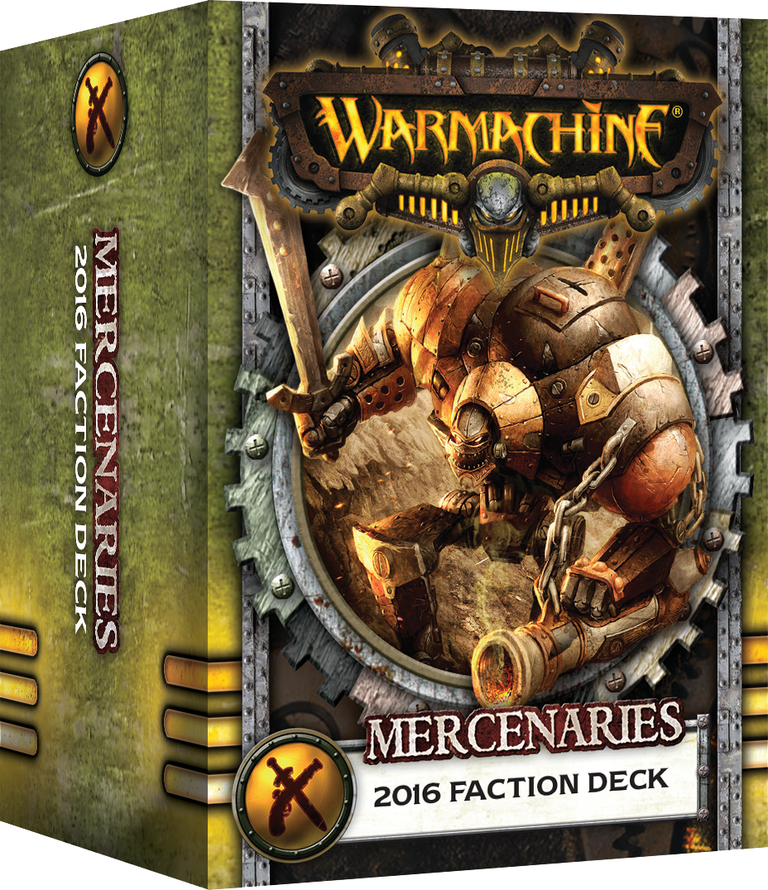 Warmachine: Mercenaries: MkIII Faction Deck [SALE] 