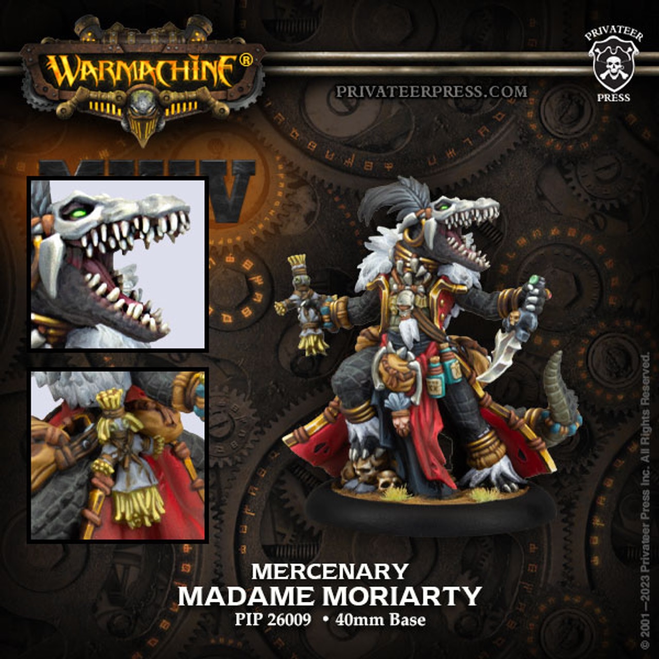 Warmachine: Mercenary: Madam Moriarty 