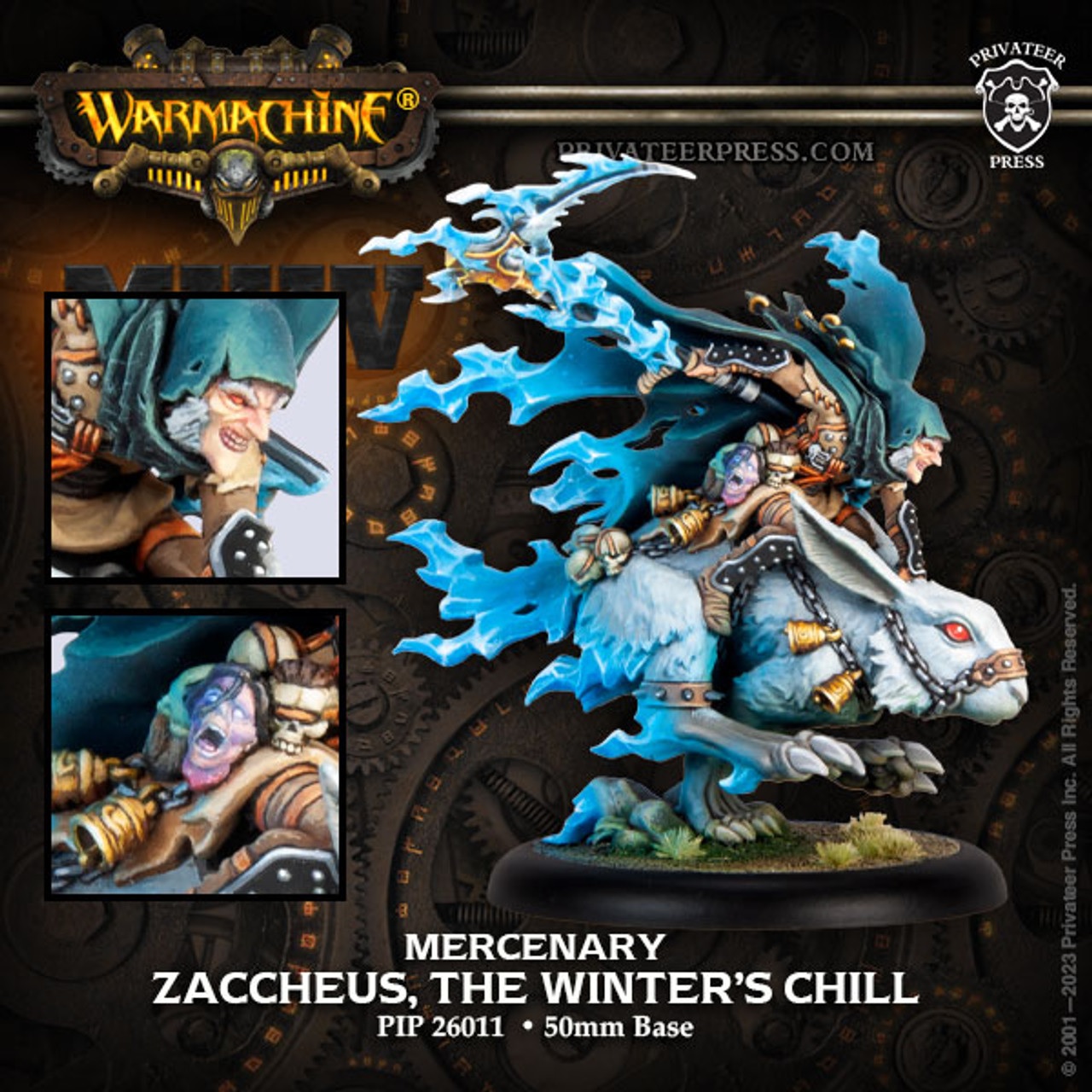 Warmachine: Mercenary: Zacchaeus Winters Chill 