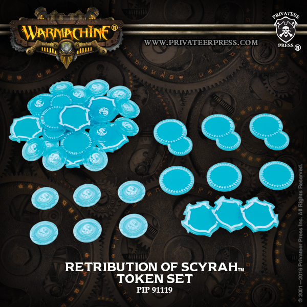 Warmachine: Retribution of Scyrah: MkIII Token Set 