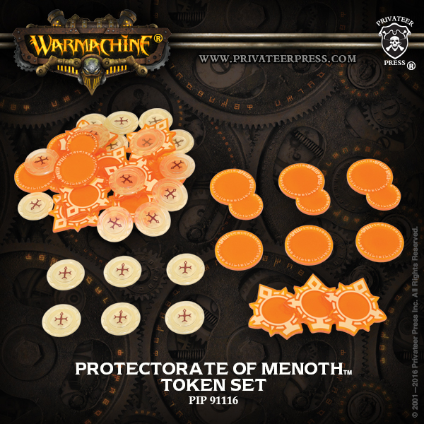 Warmachine: The Protectorate of Menoth: MkIII Token Set 
