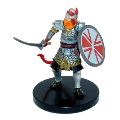 D&D Icons of the Realms: Waterdeep Dungeon of the Mad Mage: #007 Tiefling Battlemaster (C) 