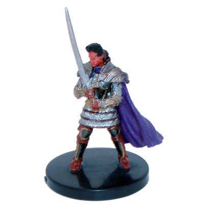 D&D Icons of the Realms: Waterdeep Dungeon of the Mad Mage: #023 Human Paladin of the Oath of Vengeance (U) 