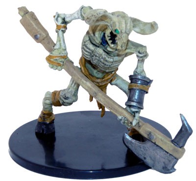 Waterdeep Dungeon of the Mad Mage: #032a Minotaur Skeleton (Great Axe) (U) 