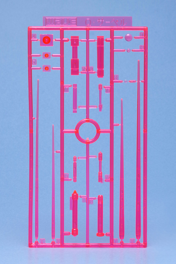 Wave Q SABER T-PINK - Model Mecha Sabre Enhancement with Extra Lens Enhancement 