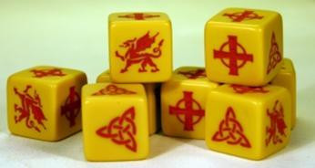 SAGA: Welsh: Saga Dice (8) 