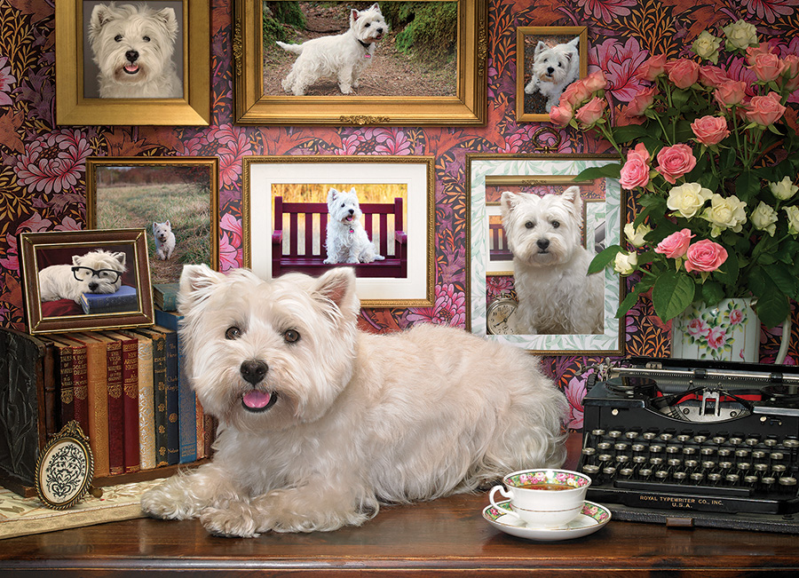 Cobble Hill Puzzles (1000): Westies Are My Type 