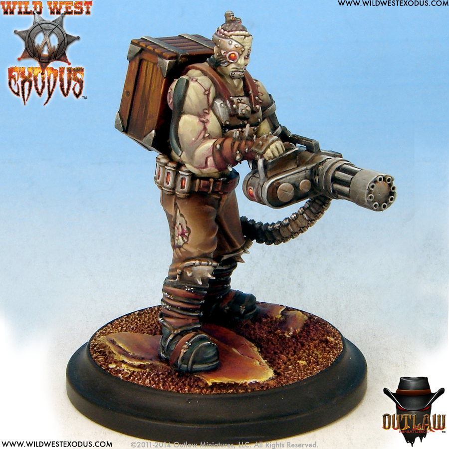 Wild West Exodus Enlightened: Creation 13 - Construct with Gatling Gun (Sidekick) 