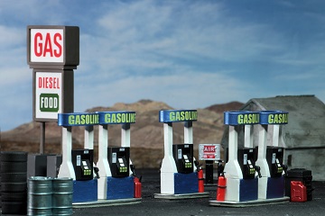 WizKids 4D Settings: Gas Station 