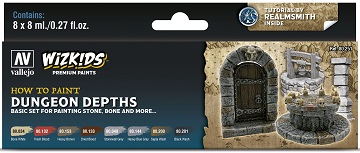 Wizkids Premium Paints: How To Paint- Dungeon Depths 