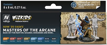 Wizkids Premium Paints: How To Paint- Masters Of The Arcane 