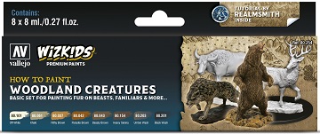Wizkids Premium Paints: How To Paint- Woodland Creatures 