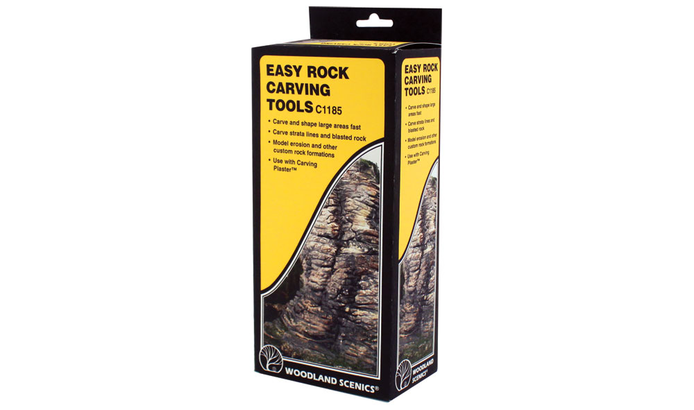 Woodland Scenics: Easy Rock Carving Tools 