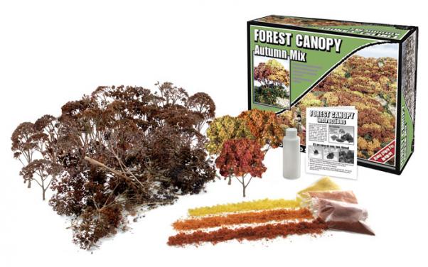 Woodland Scenics: Forest Canopy- Autumn Mix 