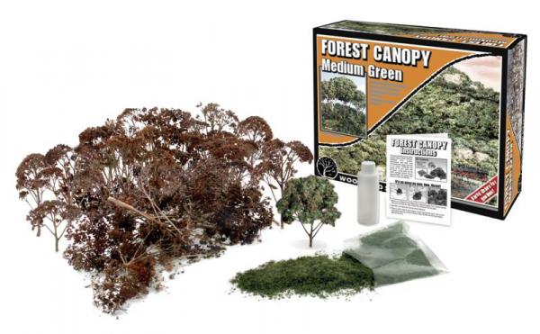 Woodland Scenics: Forest Canopy- Medium Green 
