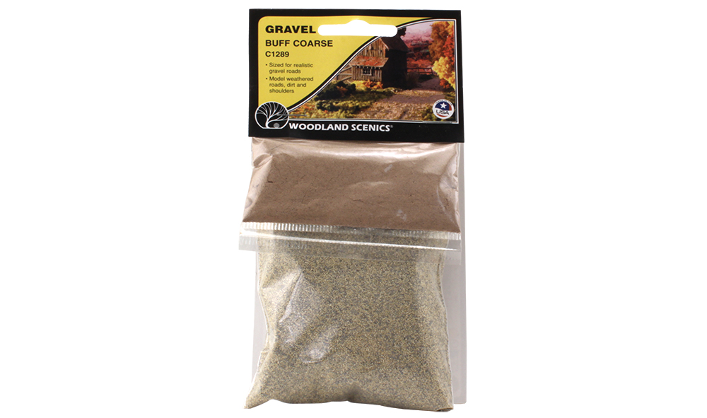 Woodland Scenics: Gravel - Buff Coarse 