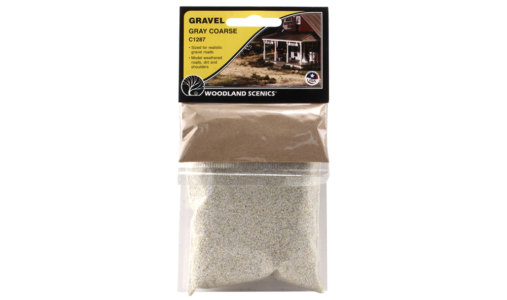 Woodland Scenics: Gravel - Gray Coarse 