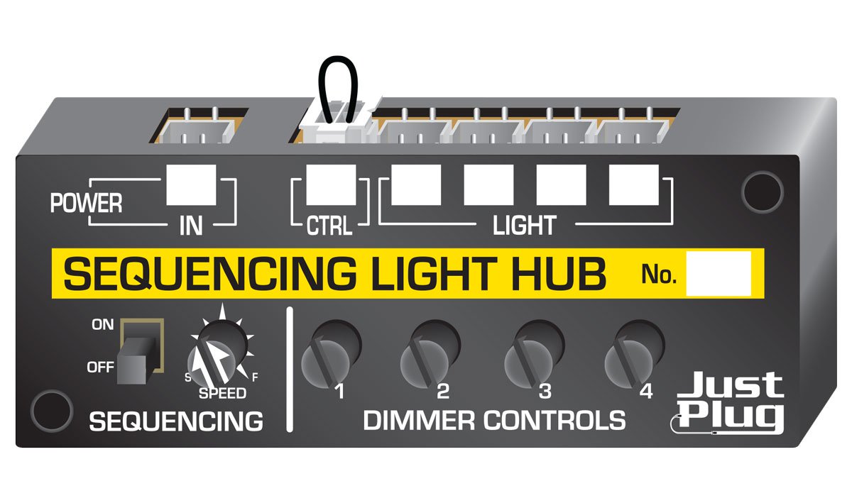 Woodland Scenics: Just Plug- Sequencing Light Hub 