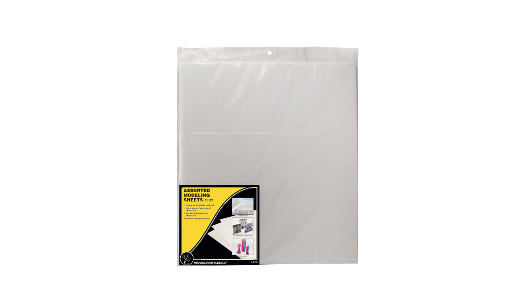 Woodland Scenics: Modeling Sheets- Assorted 