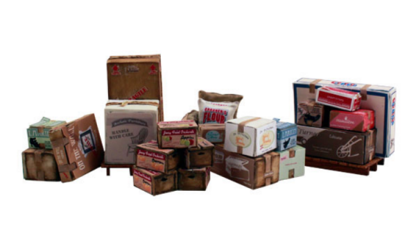 Woodland Scenics O-Scale: Misc. Freight 