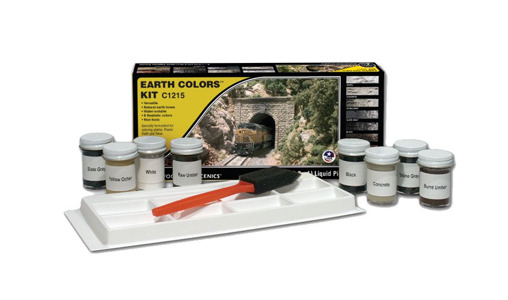 Woodland Scenics: Liquid Pigments- Earth Colors Kit 
