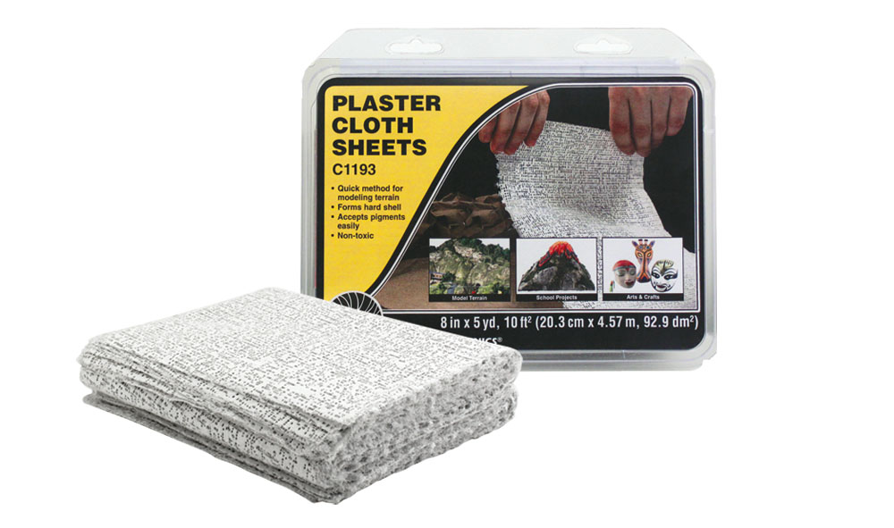 Woodland Scenics: Plaster Cloth - Sheets 
