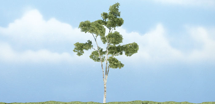 Woodland Scenics: Premium Trees: Paper Birch (4") 