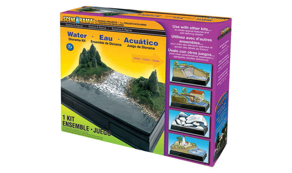 Woodland Scenics: Scene-A-Rama: Water Diorama Kit 