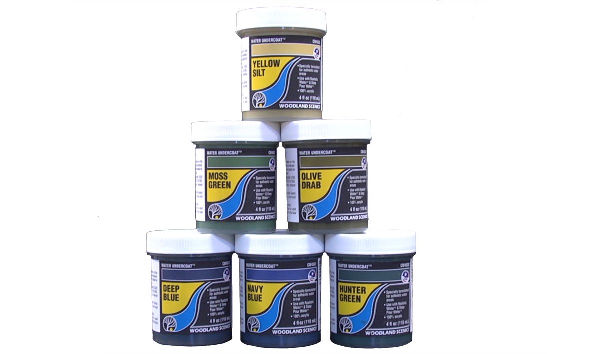 Woodland Scenics: Water Undercoat- Yellow Silt 