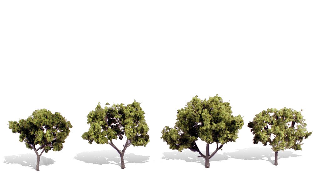 Woodland Scenics: Woodland Classics: Early Light- 3 Trees (4-5") 