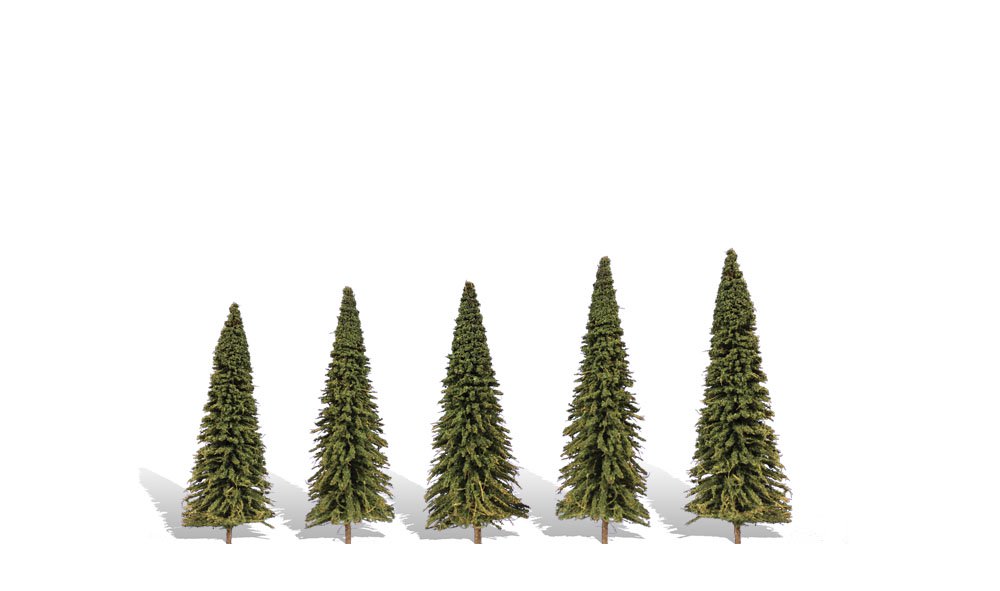 Woodland Scenics: Woodland Classics: Forever Green- 3 Trees (6-7") 