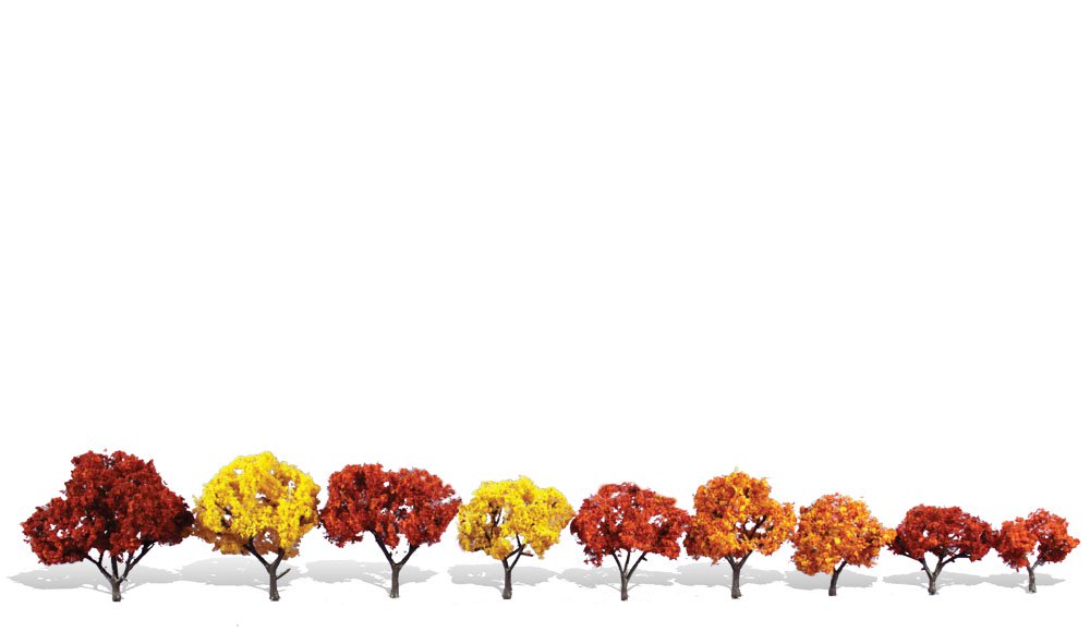 Woodland Scenics: Woodland Classics: Harvest Blaze- 6 Trees (3-5") 