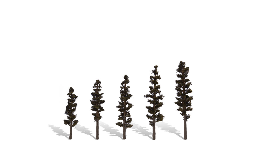 Woodland Scenics: Woodland Classics: Standing Timber- 3 Trees (7" - 8") 