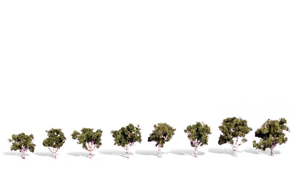 Woodland Scenics: Woodland Classics: Waters Edge- 2 Trees (8" - 9") 