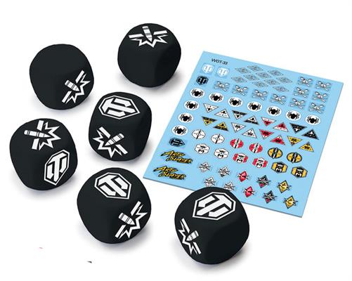 World of Tanks: Tank Ace Dice and Decals 