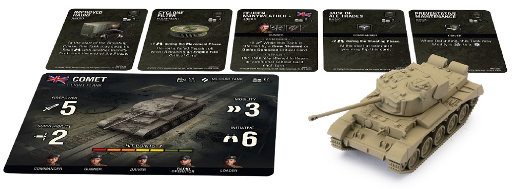 World of Tanks Expansion: British: Comet 