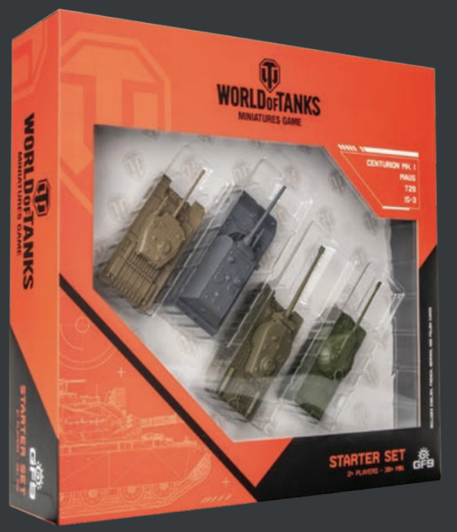 World of Tanks Starter Set (DAMAGED) 