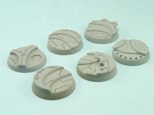 Micro Art Studio: Wraithstone Bases: Round 40mm 