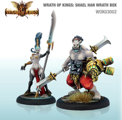 Wrath of Kings House of Shael Han: Wrath Unit Box (SALE) 