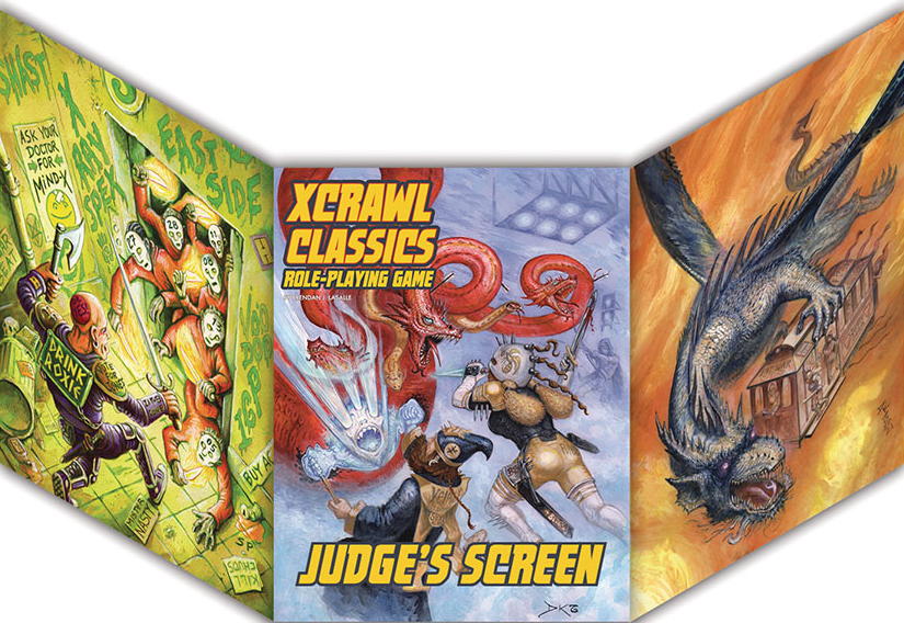 XCC: XCrawl Classics: Dungeon Judges Screen 