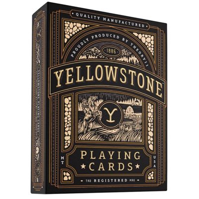Yellowstone Playing Cards 
