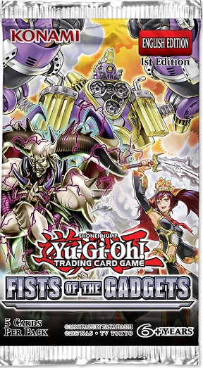 Yu-Gi-Oh!: Fists of the Gadgets Booster Pack 