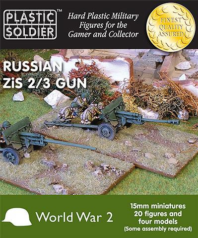 Plastic Soldier Company: 15mm Russian: Zis 2 and 3 Anti Tank/ Field Gun 