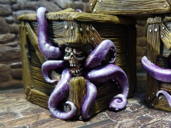 Ziterdes: Cargo Crate- Outbreak Skull Octopus 