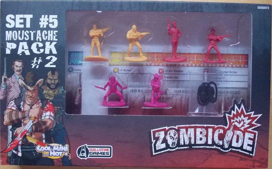 Zombicide: Set #5 Moustache Pack #2 