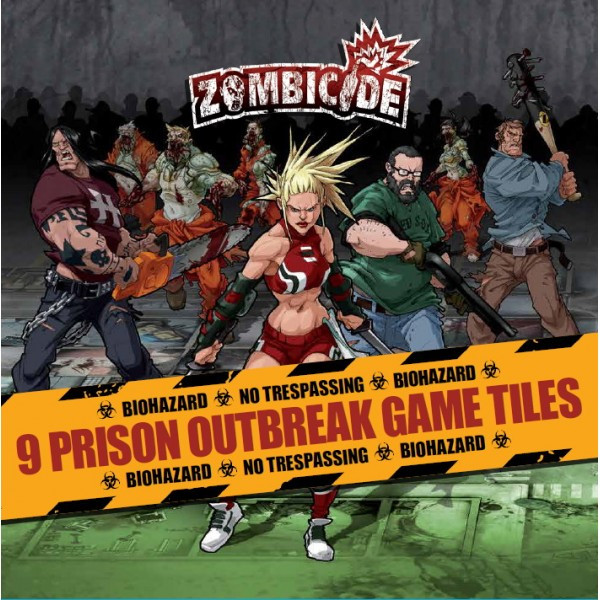 Zombicide: Prison Outbreak Tiles 