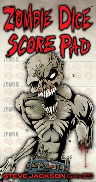 Zombie Dice: Score Pad 