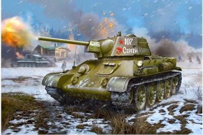 Zvezda 1/35 Scale: T-34/76 MOD 1942 